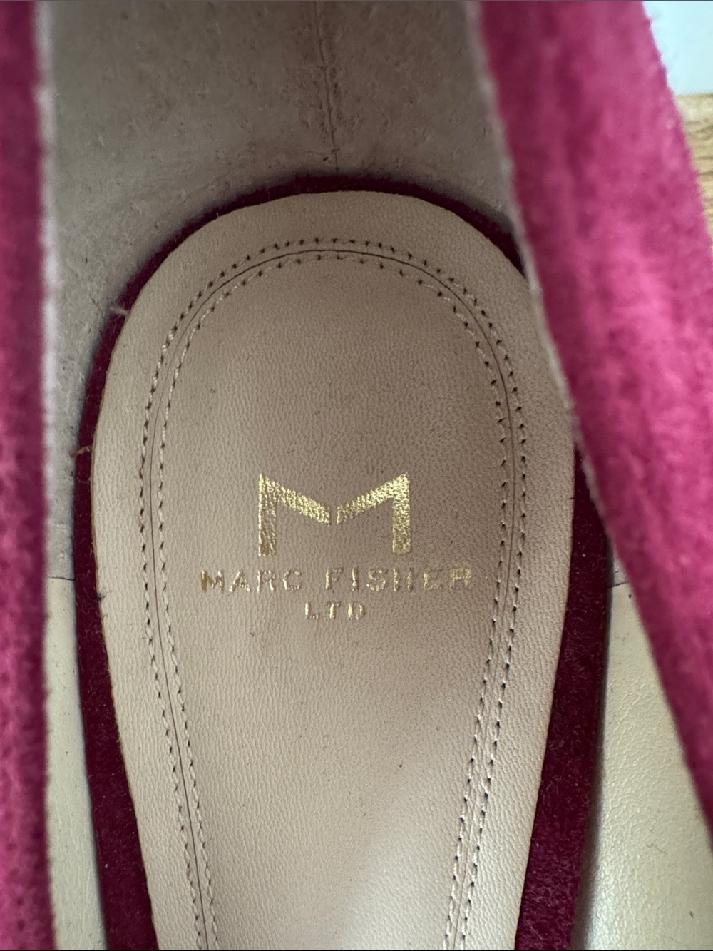 Marc Fisher LTD Magenta
Suede Abilene Pointy Toe Block Heel Pumps - Picture 5 of 10